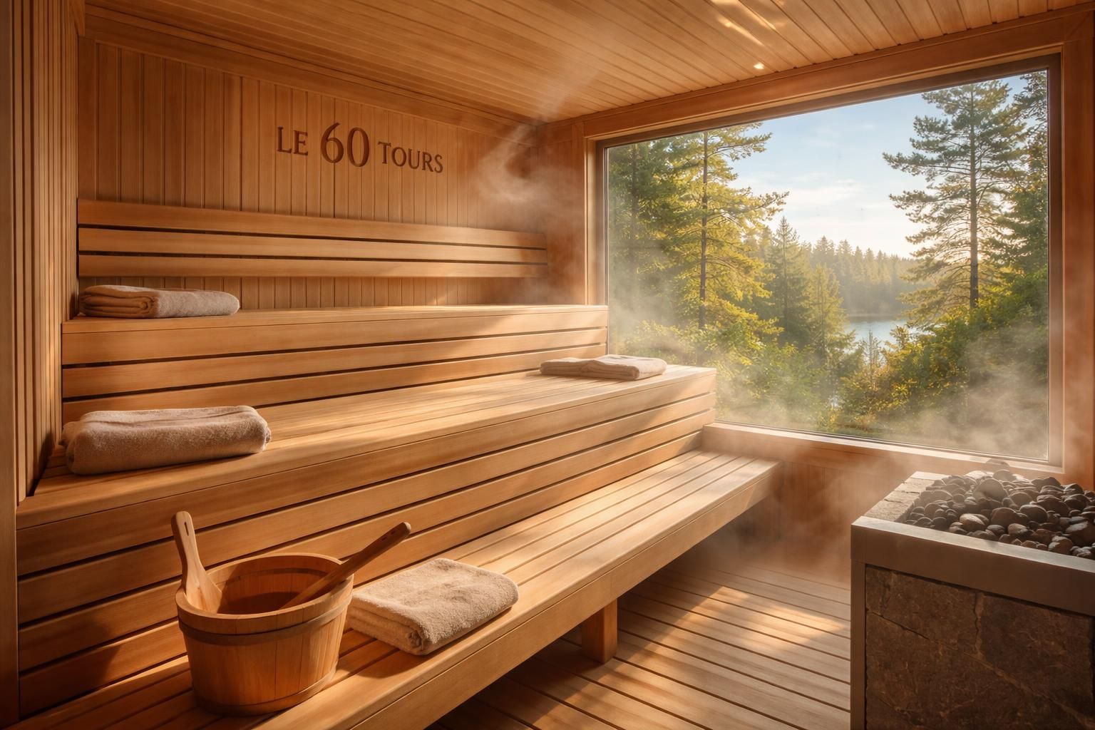 découvrez le sauna le 60 tours, votre refuge idéal pour évacuer le stress quotidien et retrouver bien-être et sérénité.
